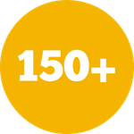 150+ Installations