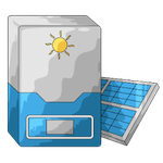 Inverter Converts Power