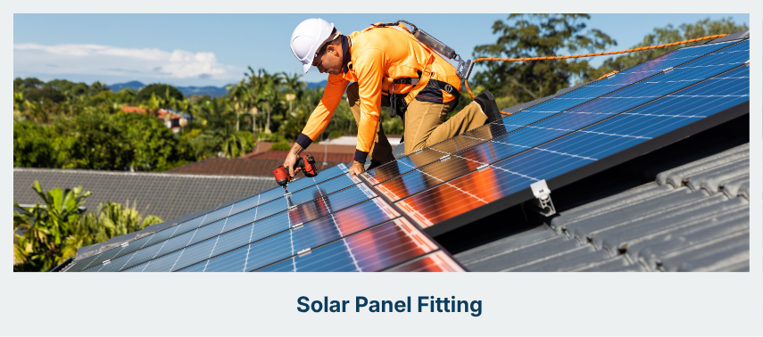 Solar Panel Fitting