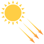 Solar Panels Capture Sunlight